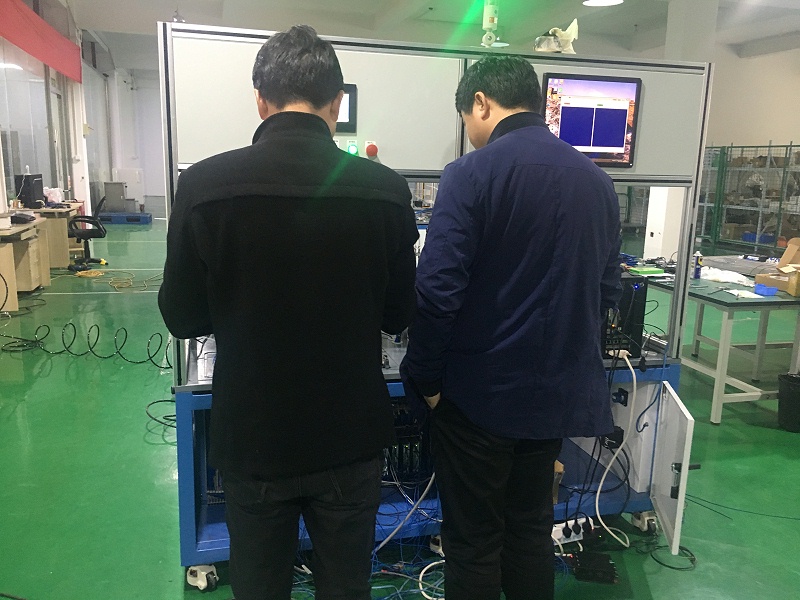 秋葵视频污APP导航全检机现场验收