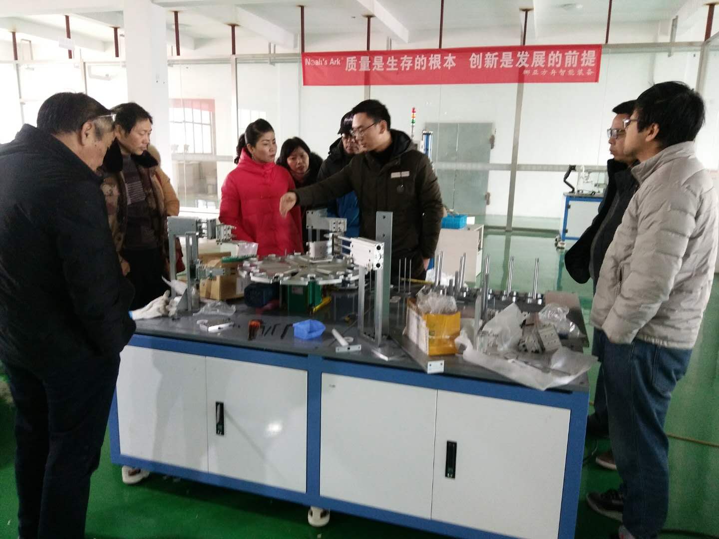上汽通用五菱汽车股份到访秋葵视频在线下载安装，共话自动检测技术与品质管理